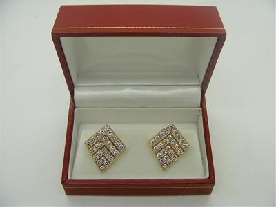 BEAUTIFUL vintage diamond earrings