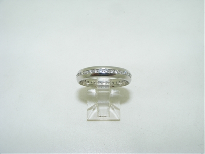 Beautiful platinum diamond wedding ring