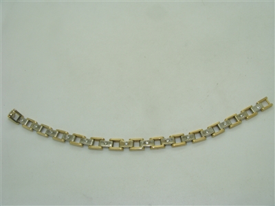 Multi Gold Diamond Bracelet