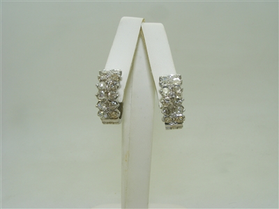 *Pre Owned*  1970's vintage Diamond Earrings