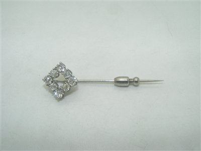 Vintage 1.50 carat diamond pin