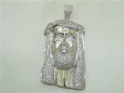 925 Silver Jesus Pendant