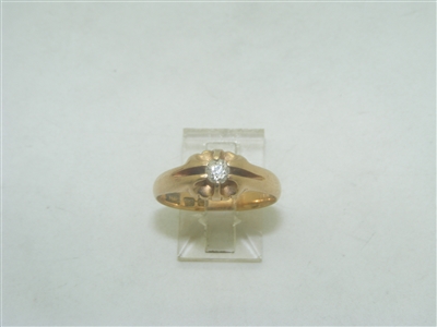 Vintage Unisex diamond ring