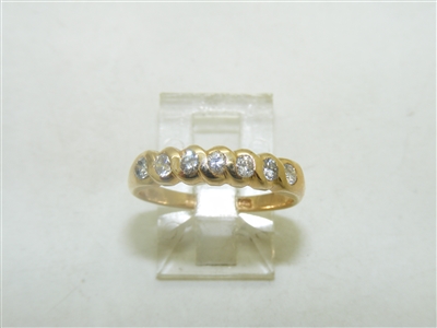 14k Yellow gold Diamond Ring