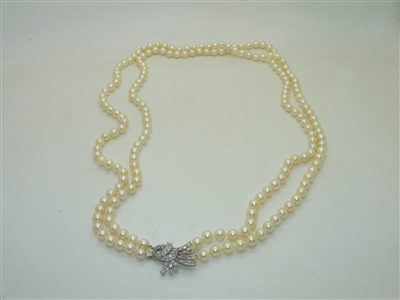 Round Baroque Pearl Necklace
