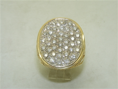 Pave Nugget Ring