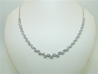 14k White Gold Beautiful Necklace