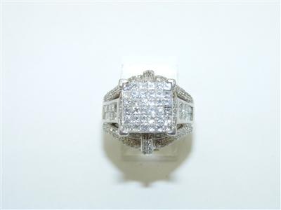 Precious 14k White Gold Diamond Ring