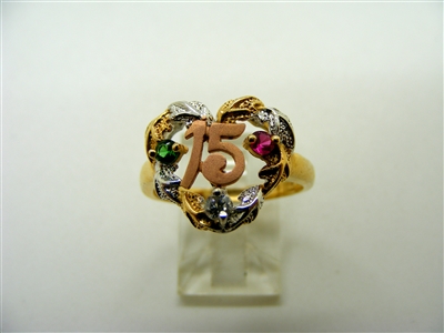 Sweet 15/ Quinceanera Ring