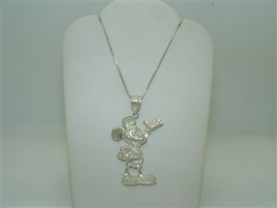Sterling Silver Mickey Mouse Chain