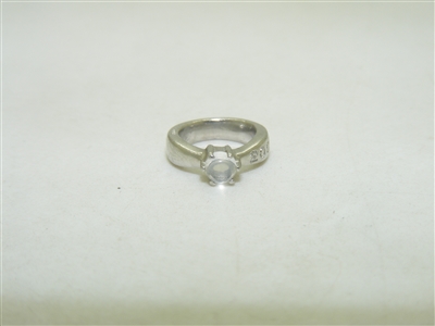 Very Cute Small Pendant Platinum Ring