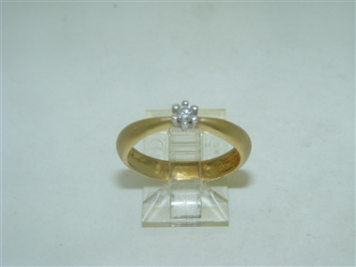 18k White and Yellow gold