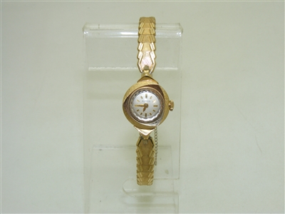 Vintage Bulova Yellow Gold Watch