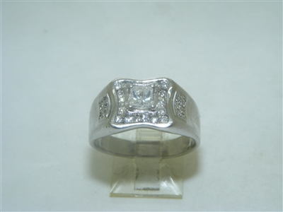 Gorgeous Diamond 18K White Gold Ring